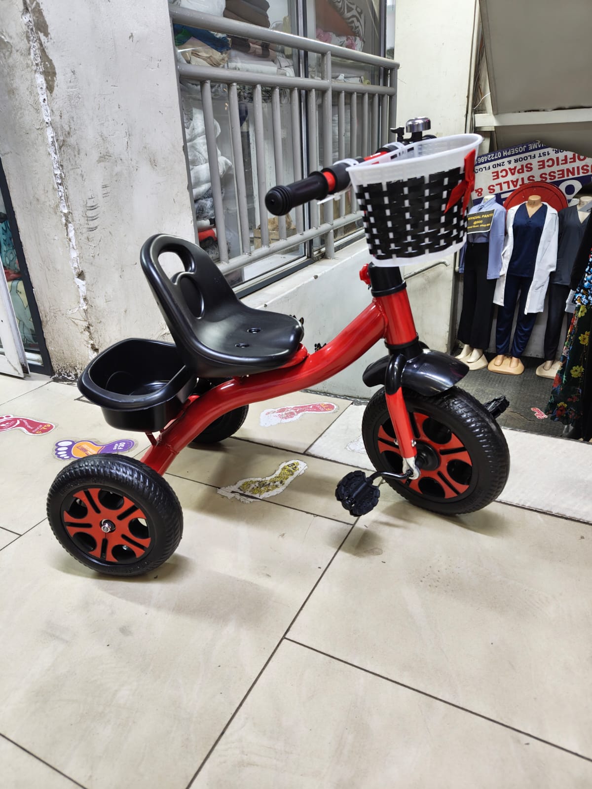Simple Red Tricycle