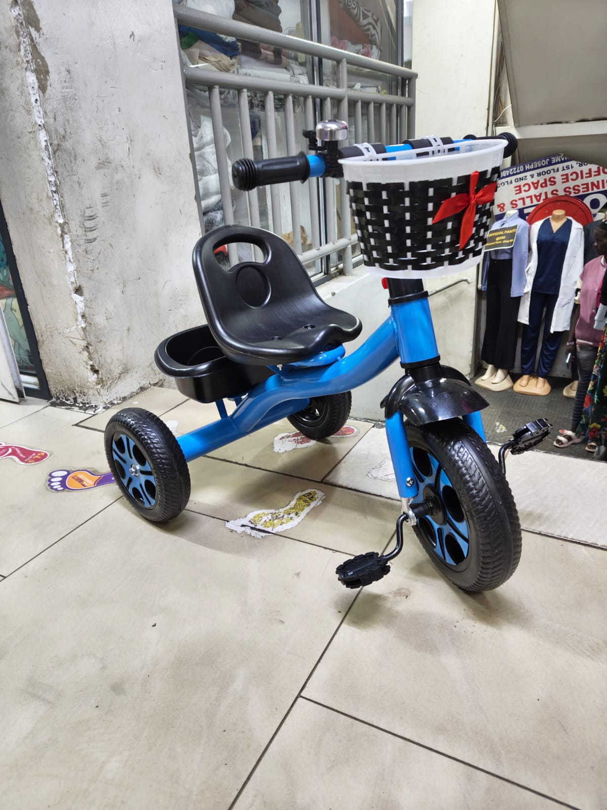 Simple Blue Tricycle