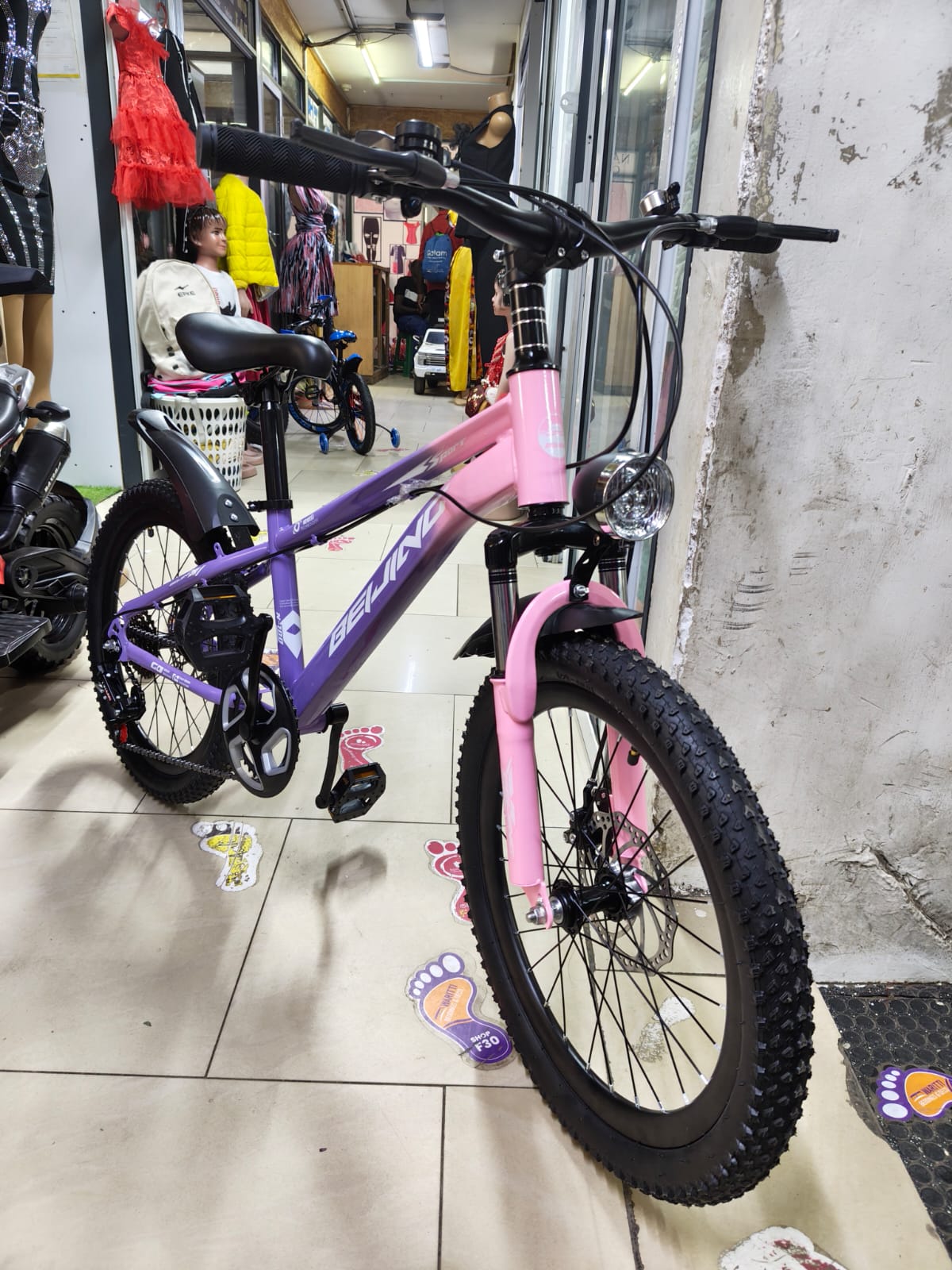 Mountain Bike Size 20 Pink Purple