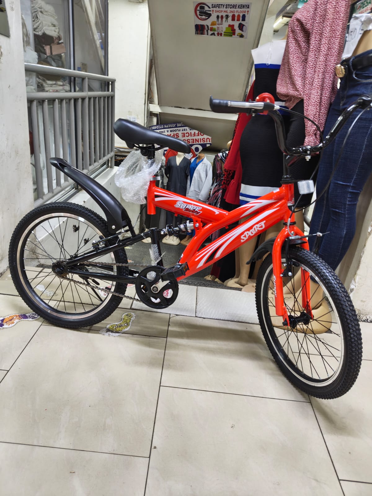 Super Sport Bike Size 20 Red