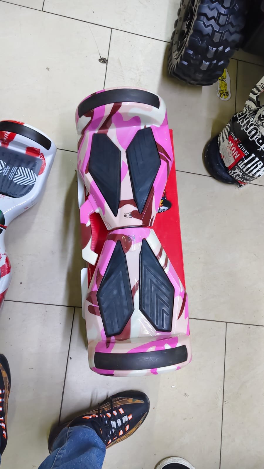 Pink Camo Hoverboard