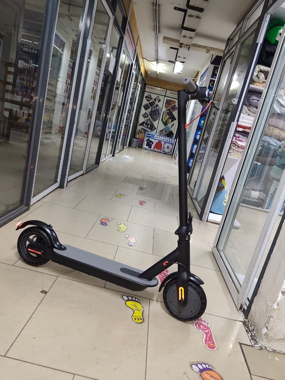 Black Electric Scooter