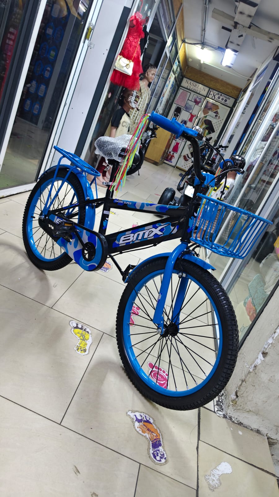 BMX Bike Size 20 Blue